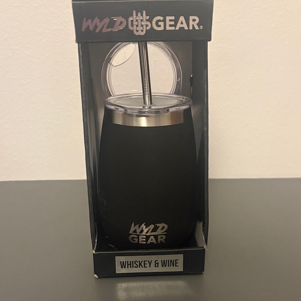 Black Whiskey & Wine Tumbler